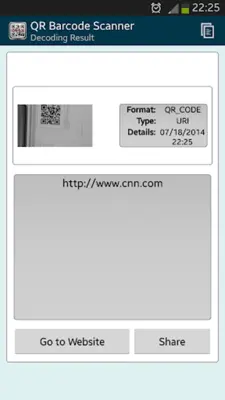 Qr Barcode Scanner android App screenshot 8